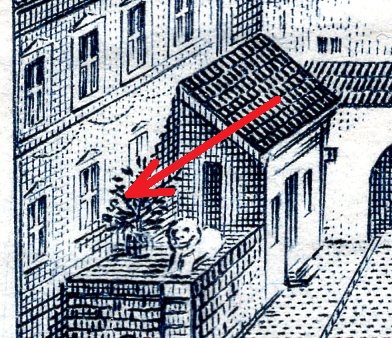 Graver's mark detail