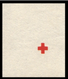 1944 Red Cross Charity Issue IV, only the red cross, from the Minister album
