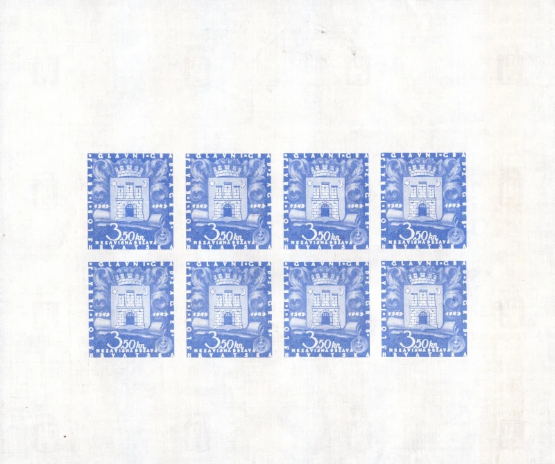 Light blue color proof