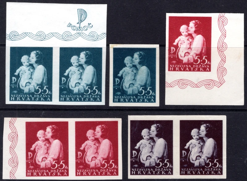 Mi-85-imperforated-and-color-proofs