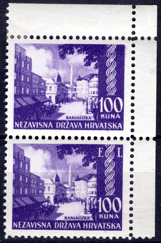 Stamps with and without FI