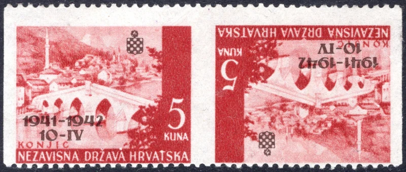 Vertically-imperforated-tete-beche