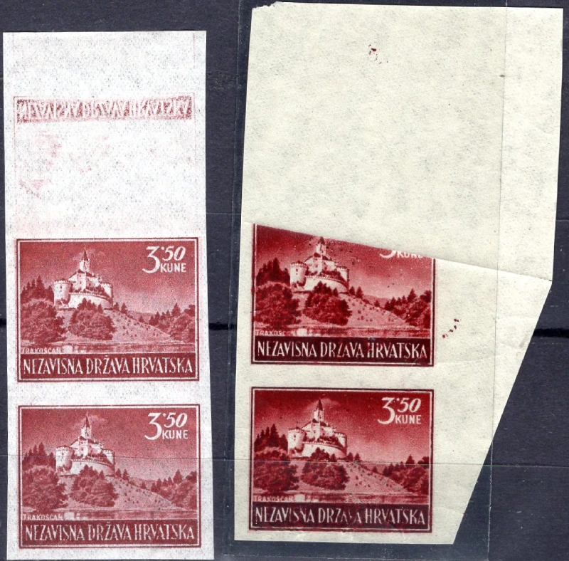 Incomplete stamp print