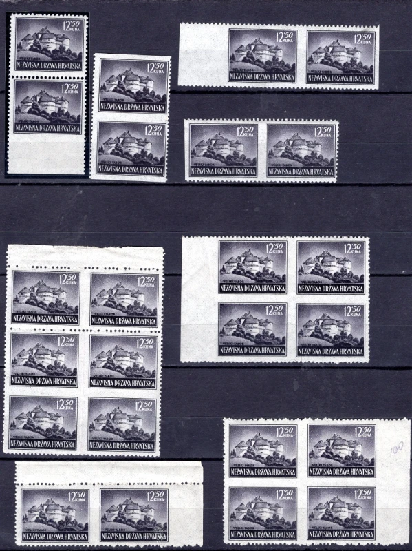Partially imperforated