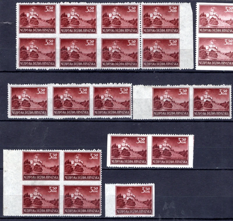 Partially perforated