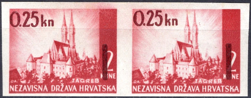 Imperforated pair