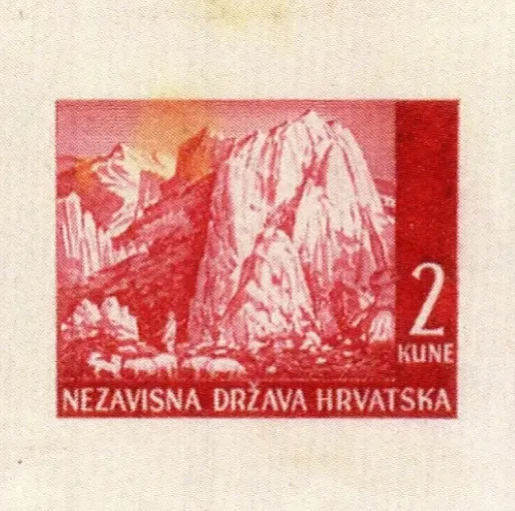 1941-42-Mi-47-65-Landscapes-gravers-proof-Velebit