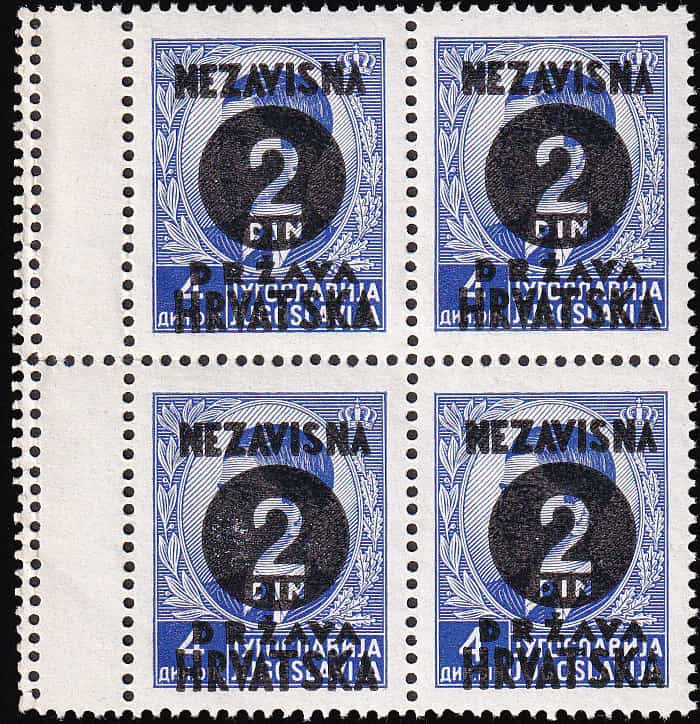 Double perforation left 2 din