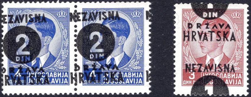 Strong overprint shift