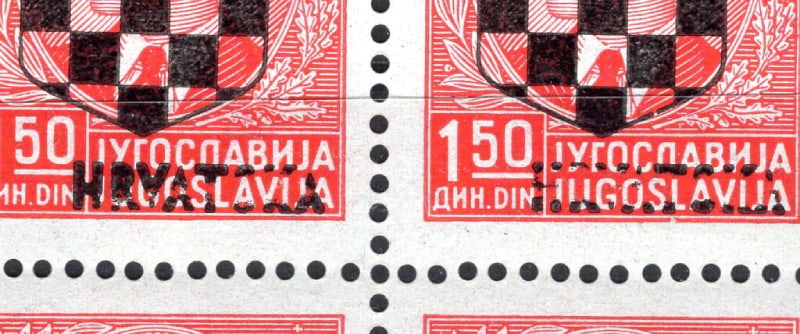 Missing overprint