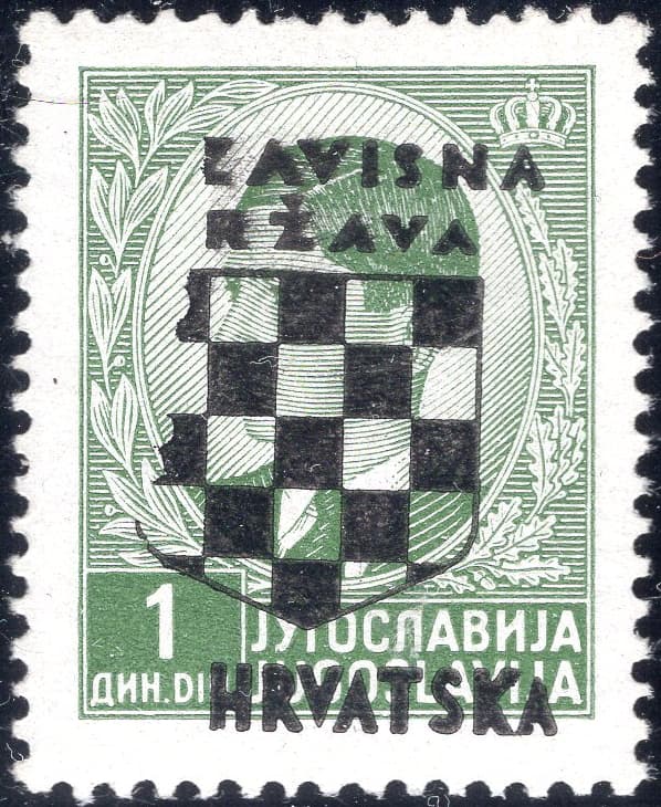 Partially missing overprint