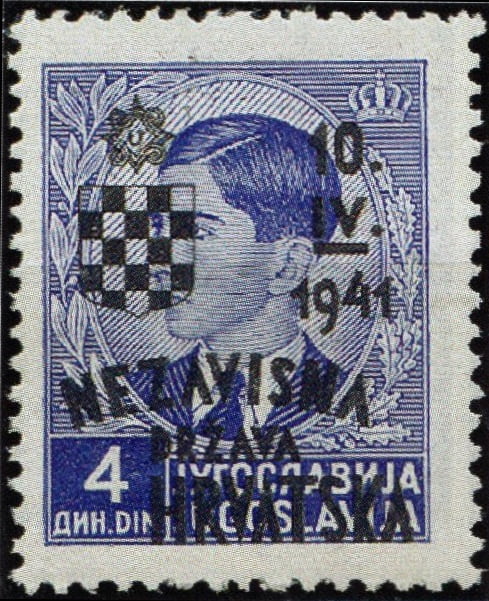 Black overprint proof