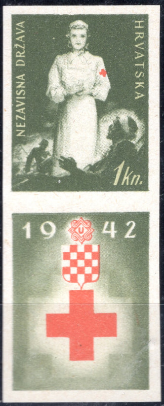 Imperforated with pendant