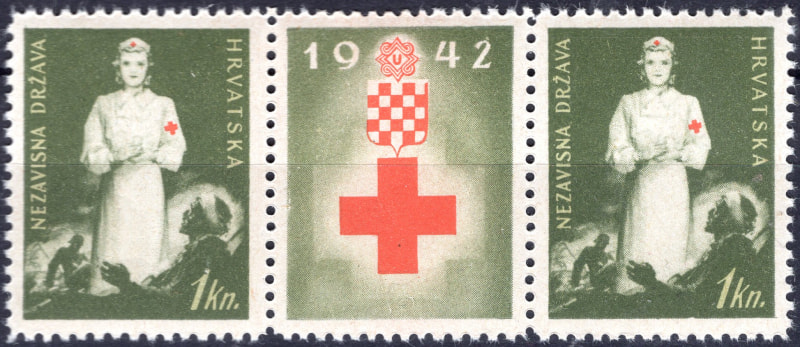 Red cross on the cap