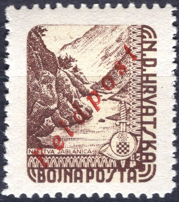 Feldpost overprint